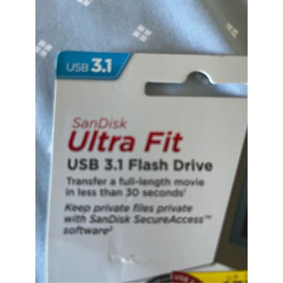 New SanDisk Cruzer ULTRA FIT 32GB USB Flash Drive USB 3.1 - Picture 4 of 8